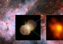 С помощью Очень большого телескопа международная группа астрономов, представляющих Европейскую южную обсерваторию, получила рекордно четкие снимки звезды-супергиганта Эта Киля