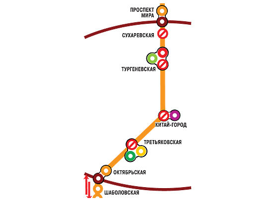 23 октября закроют участок оранжевой линии метро