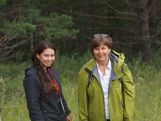 Ботаник из Швейцарии побывала в национальном парке «Шушенский бор»