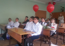 1 сентября в красноярской школе №32 прошел экологический классный час