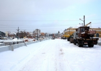 В Барнауле продолжаются работы по реконструкции мостового перехода через Барнаулку на проспекте Ленина