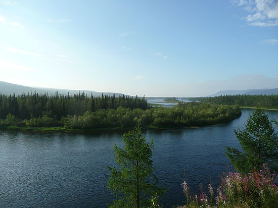 Нижняя Тунгуска описана в романе Вячеслава Шишкова «Угрюм-река».