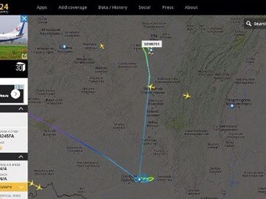 «Боинг 737» авиакомпании «Россия» не смог приземлиться в Оренбурге