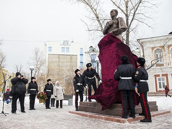 В столице Приангарья установлен памятник генерал-губернатору Сперанскому