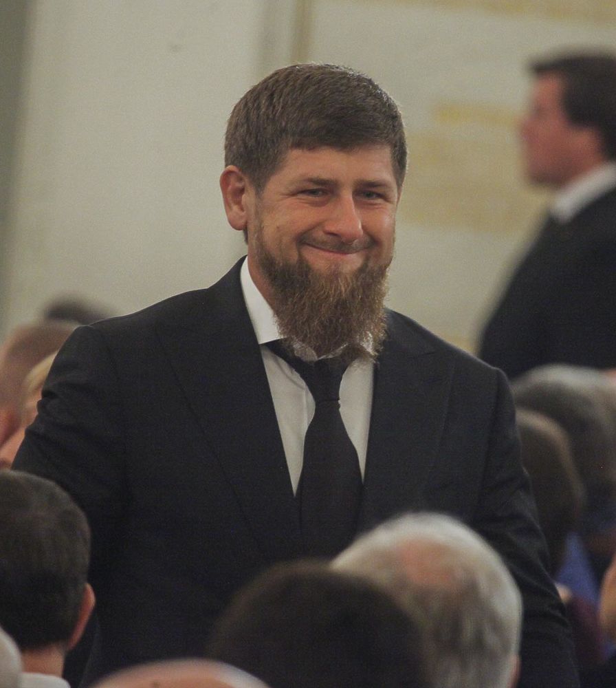 Кадыров и Милонов на послании Путина померялись бородами