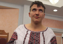 Депутат Верховной Рады Надежда Савченко презентовала во Львове свой новый проект — общественную платформу «Руна»