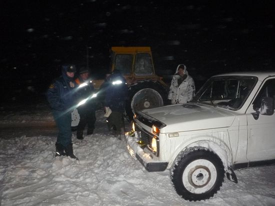 На трассе возле Новотроицка ночью замерзали люди