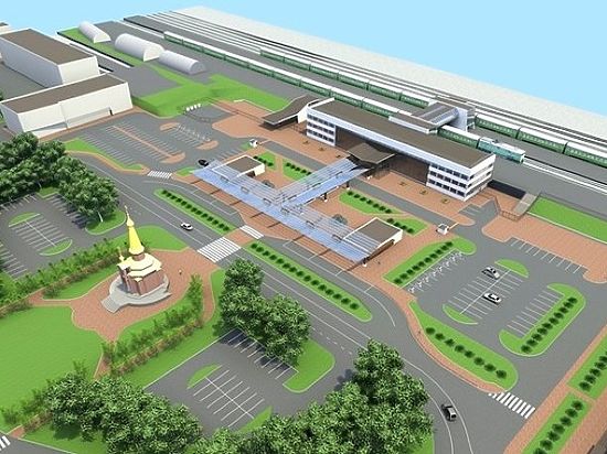 Представлен проект реконструкции инфраструктуры железнодорожных ворот города 