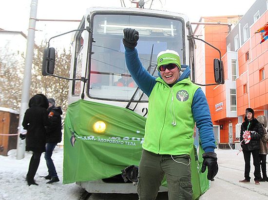 Оксана Кошелева сдвинула с места трамвайные вагоны