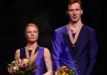 Высшая награда европейского чемпионата по фигурному катанию в соревнования спортивных пар досталась Евгении Тарасовой и Владимиру Морозову