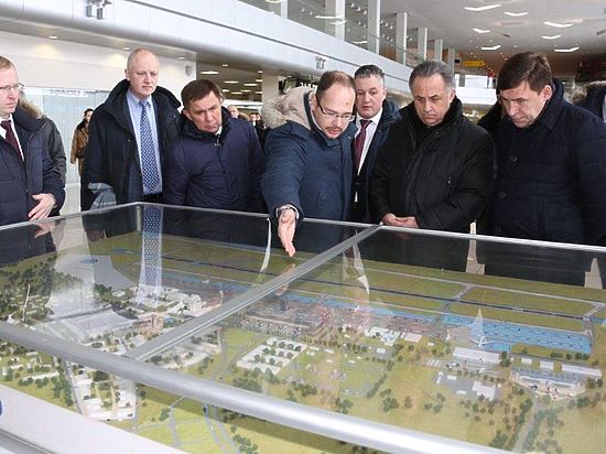 Вице-премьер Мутко оценил строительство «Екатеринбург Арены»
