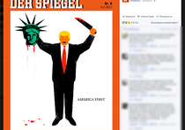 Главный редактор Der Spiegel Клаус Бринкбоймер объяснил выпуск скандальной обложки с президентом США Дональдом Трампом необходимостью "защищать демократию"