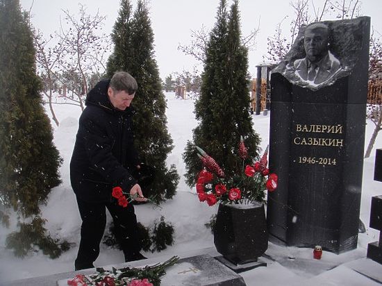 Соратники Валерия Сазыкина в Оренбурге почтили его память 