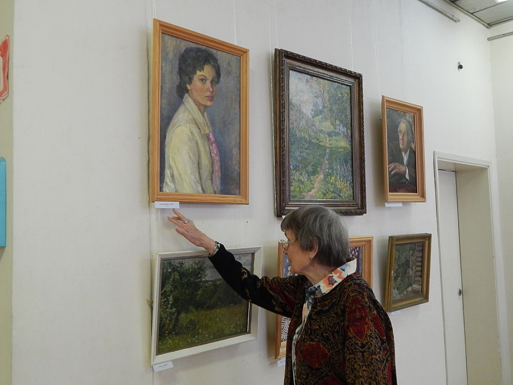 В МВЦ проходит выставка Людмилы Кочетковой