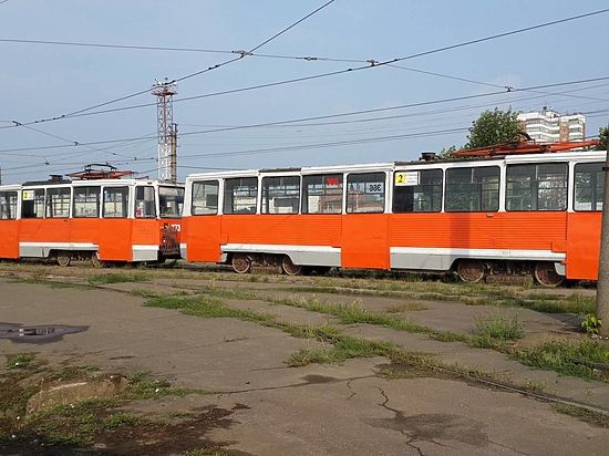 В Ижевске снова начали ходить двухвагонные трамваи
