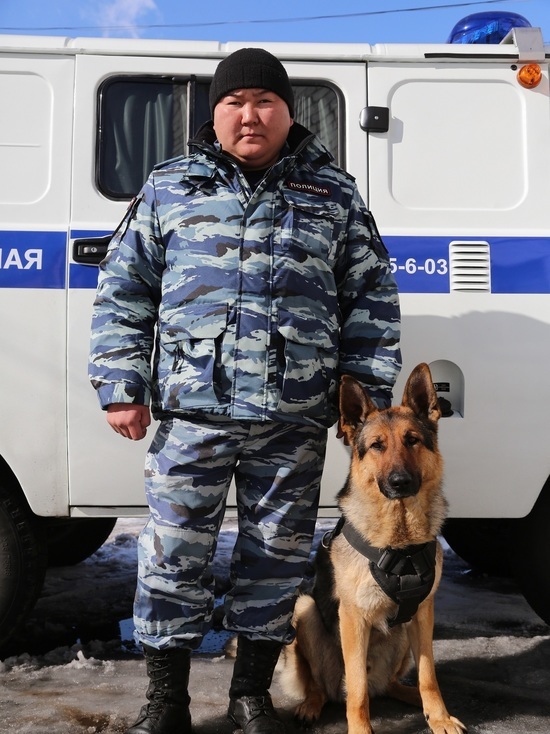 В Боханском районе овчарка Чак помогла полицейским установить поджигателя