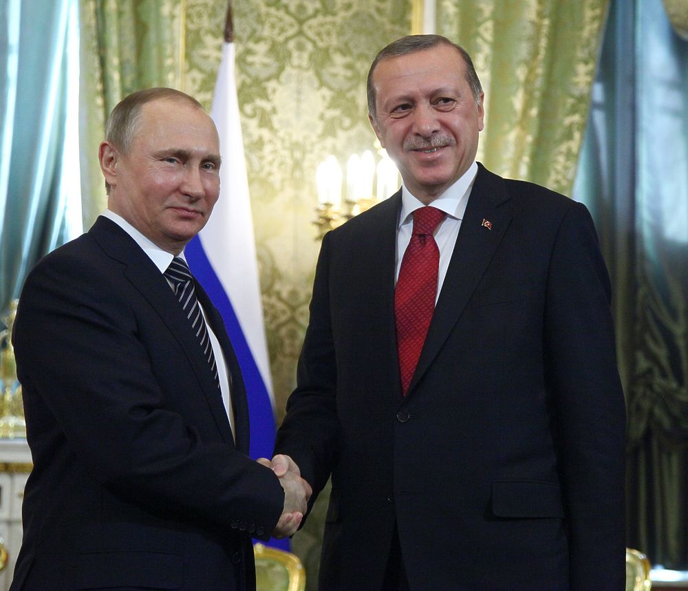 Путин и Эрдоган в Кремле лучились довольством: лица власти