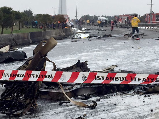 Орчанин разбился на вертолете в Турции