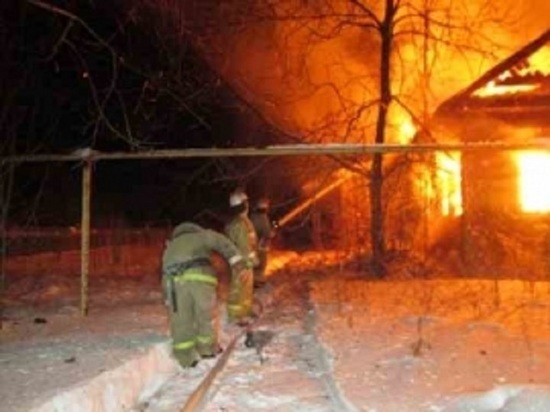 Женщина и двое ее детей погибли на пожаре в селе Казаково Нижегородской области
