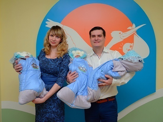 В Тамбовской области первый раз за семь лет родились тройняшки
