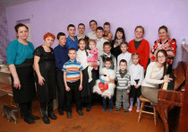 7 апреля в семье Зинченко из Быстроистокского района Алтайского края родился 16-й ребенок