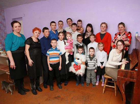В селе Приобском многодетные семьи перестали быть редкостью
