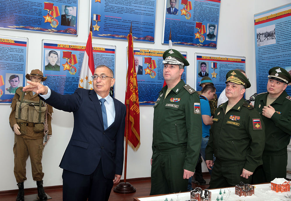 На российской военной базе в Таджикистане открыли новый госпиталь