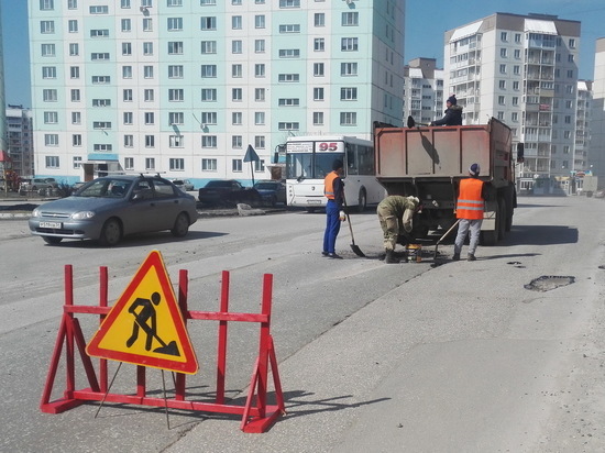 «Дискус» начал ремонт улицы Татьяны Снежиной