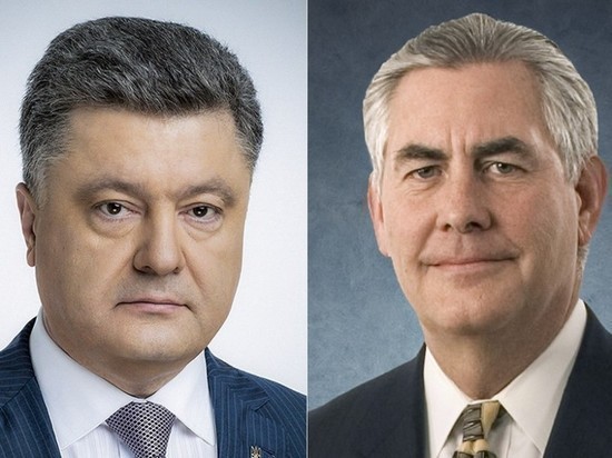 Президент Украины пожаловался главе американской дипломатии, что в Донбассе идет "настоящая война"