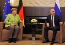 Канцлер Германии Ангела Меркель рассказал о переговорах с российским президентом Владимиром Путиным в Сочи