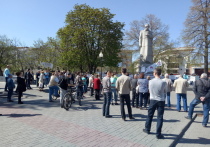 В минувшую субботу на Советской площади Воронежа состоялся митинг «Надоел»