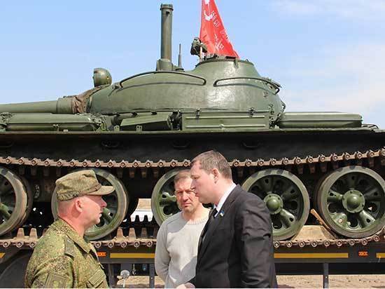 Ко Дню Победы в Баргузине установят настоящий танк Т-62