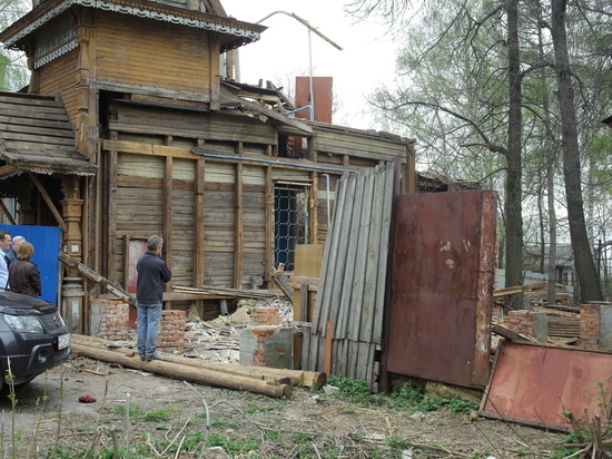 Разбор Дома купца Смирнова в Нижнем Новгороде приостановлен