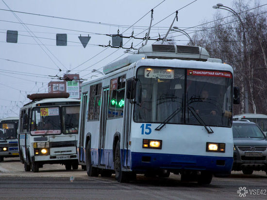 Общественный транспорт Кемерова 8 и 9 мая изменит движение