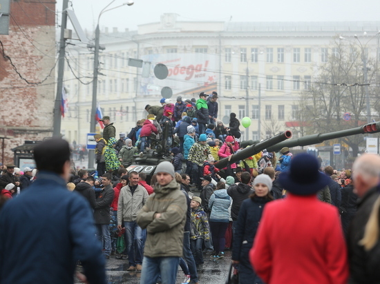 В Нижнем Новгороде в параде Победы участвовало 1179 человек