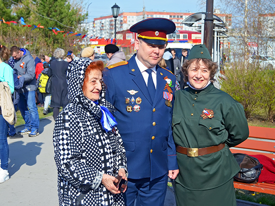 Праздник Великой Победы в Кировском районе