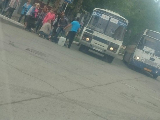 В Оренбурге автобус сбил пешехода на переходе 