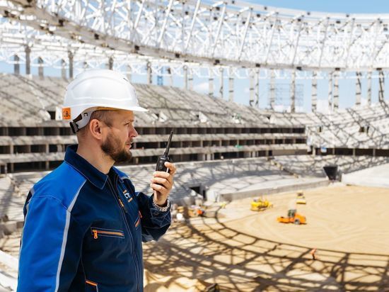 Опубликован фотоотчет о строительстве «Стадиона Нижний Новгород»