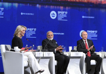 На Петербургском международном экономическом форуме, который открылся 1 июня, подмосковная правительственная делегация принимает участие более чем в 30 мероприятиях