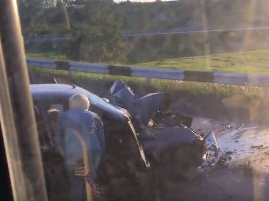 В Кузбассе в ДТП погиб мотоциклист, пострадали трое пенсионеров 