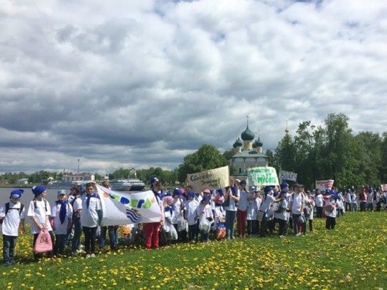 Каскад Верхневолжских ГЭС провел экологическую акцию «оБЕРЕГАй» в Угличе