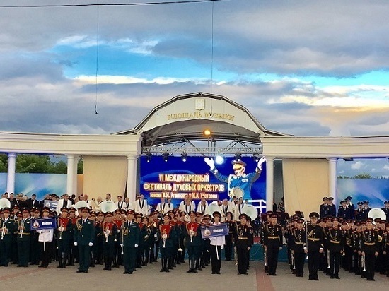 В Тамбове отгремели звуки Международного фестиваля духовых оркестров