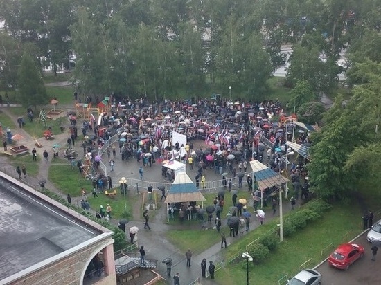 На митинг против коррупции 12 июня в Томске вышли около 400 человек