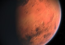 На одном из фотографий поверхности Марса уфологи заметили необычный объект, напоминающий огромного краба