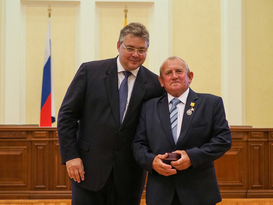 Валерий Ефремов стал первым в истории края энергетиком, удостоенным медали «Герой труда Ставрополья»
