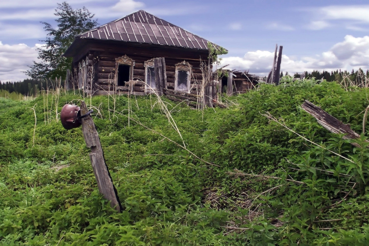 Заброшенные деревни в россии фото