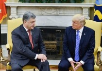Президент Украины Петр Порошенко совершил странный визит в США