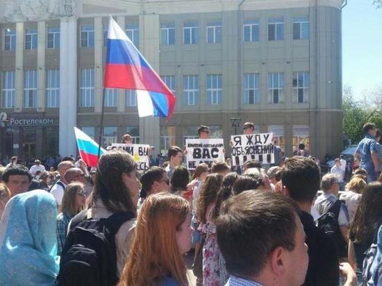 На митинги сторонников оппозиционного политика в Иркутске и Братске вышло более 2 тыс. человек