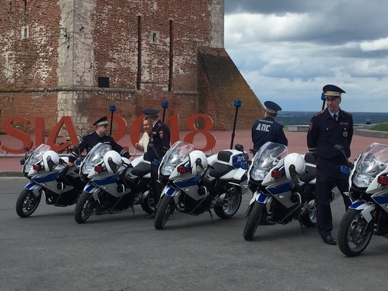 Полиция Нижегородской области получила новые автомобили и мотоциклы