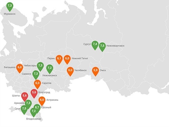 Информационный портал  Domofond.ru провел ежегодный опрос среди россиян, чтобы оценить безопасность их городов для проживания.